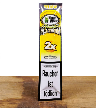 Blunt Wrap Yellow Double Platinum 2Stk
